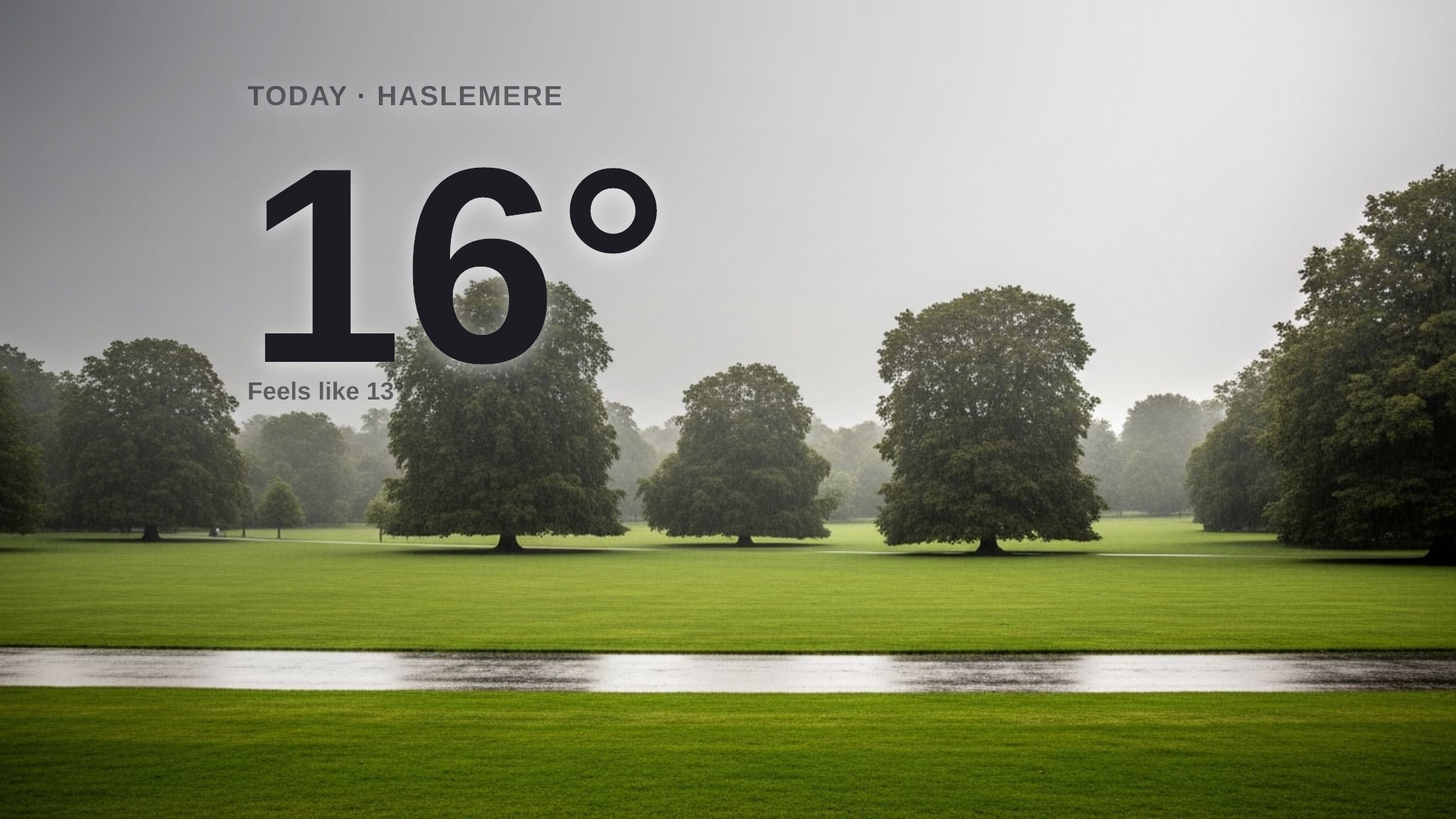 Rain on the way for Haslemere today - here's your Monday forecast